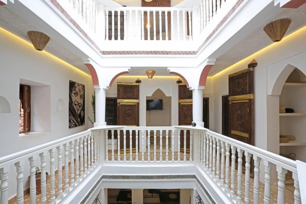 Riad El Khir En Centre Ville Rooftop Et Bassin Marrakesh Extérieur photo