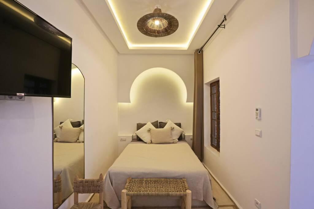 Riad El Khir En Centre Ville Rooftop Et Bassin Marrakesh Extérieur photo