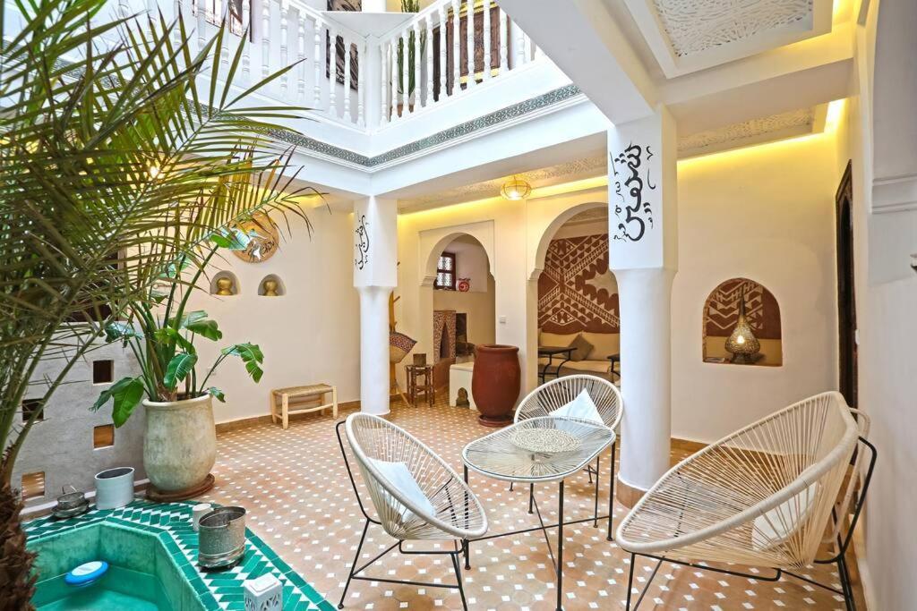 Riad El Khir En Centre Ville Rooftop Et Bassin Marrakesh Extérieur photo